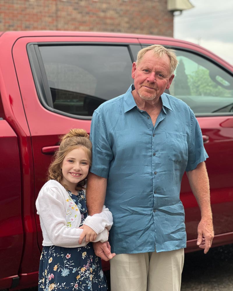 Alan and Daughter, Ryleigh.