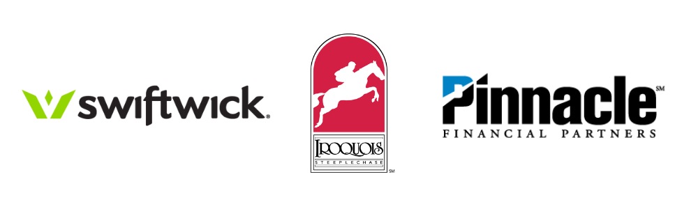 Corporate Logos for Swiftwick, Iroquois Steeplechase, and Pinnacle Financial Partners