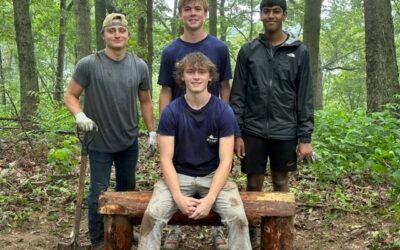 Local Scouts Take to the Trails, Bridges, and Trees in Warner Parks
